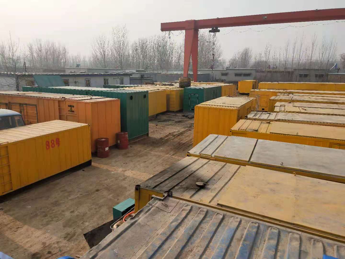 社旗县租赁发电机-灰尘、风沙对柴油发电机组造成哪些不良影响？